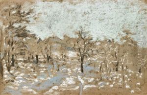 Paysage D'hiver (4 Works)