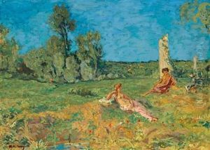 La Vallee De Tempe (the Valley Of Temptation) by Ker Xavier Roussel