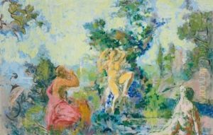 La Fontaine De Jouvence by Ker Xavier Roussel