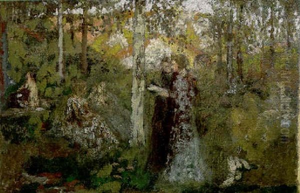 Femmes Dans Un Sous-bois - view 1