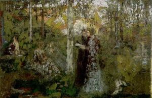 Femmes Dans Un Sous-bois by Ker Xavier Roussel