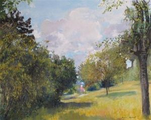 Paysage A L'etang