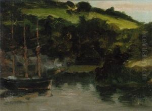 Fowey, Cornwall by Theodore Casimir Roussel
