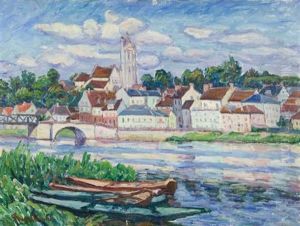Le Village Au Bord De La Riviere Le Village Au Bord De La Riviere