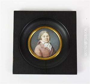 Portrait D'homme En Buste Vers La Droite by Pierre Rouvier