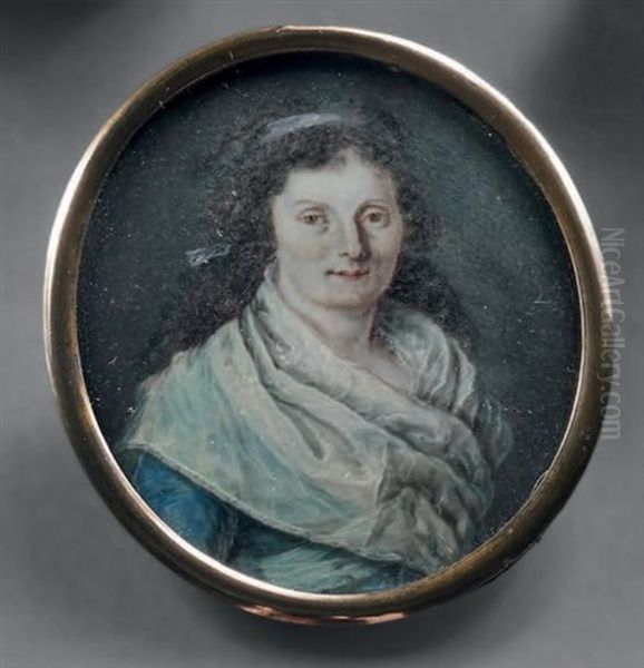 Portrait De Dame En Buste - view 1