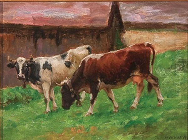Grazing Cattle - view 1