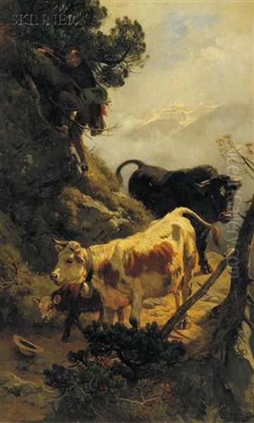 Cattle Coming Round The Mountain - view 1