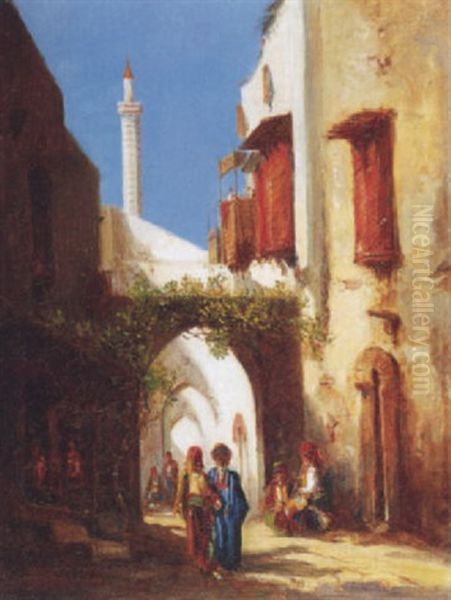 Scene De Rue Au Moyen Orient - view 1