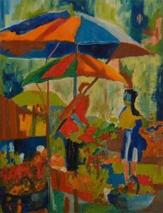 Chez La Fleuriste by Henri Le Roux
