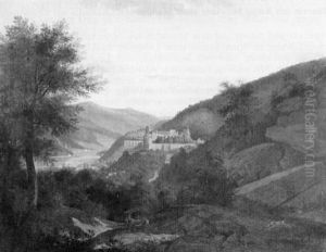 Das Heidelberger Schlos Von Westen
