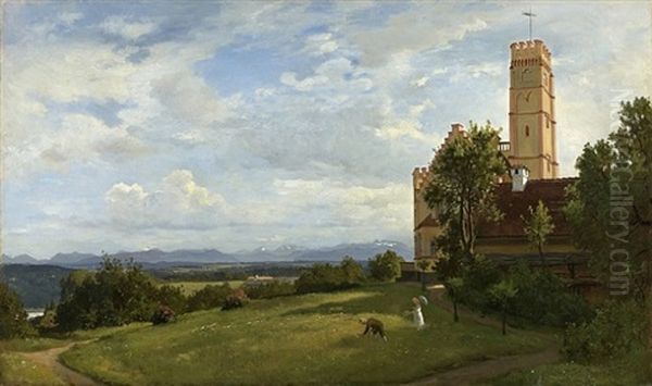 Das Heidelberger Schlos Von Westen - view 1