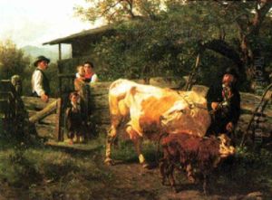Selling The Cow by Karl Roux
