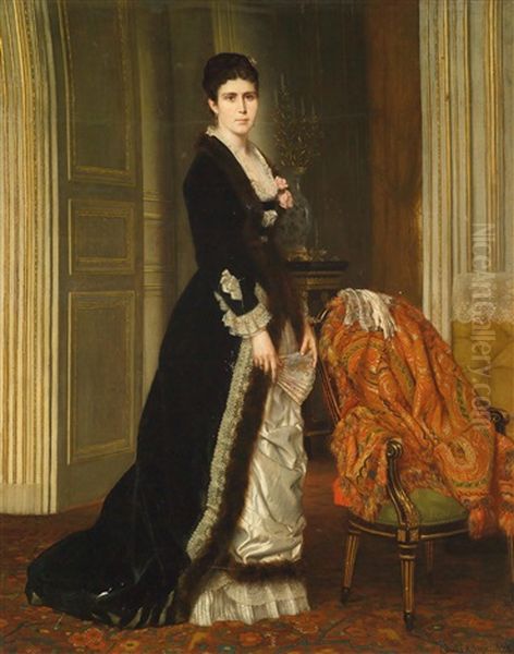 Portrait Of M. Me Aubry-vites - view 1