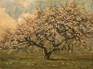 Le Pommier En Fleurs by Paul Louis Joseph Roux