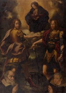 The Virgin With Saints Faustinus And Jovita And Two Donors