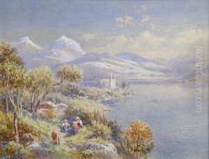 The Castle Of Hunegg, Switzerland by Charles Rowbotham