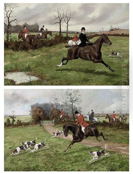 On The Scent (+ Clearing The Hedge; Pair) - view 1