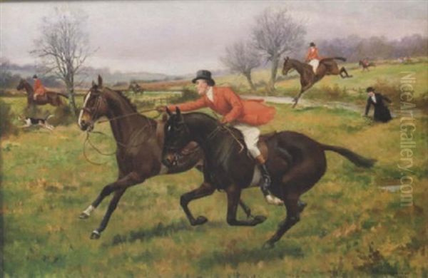 Gallantry Following A Lady's Fall - view 1