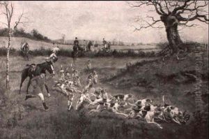 A Successful Hunt by George Derville Rowlandson