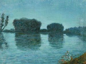 Paysage Au Bord De Lac Paysage Au Bord De Lac
