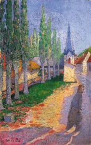 Le Printemps En Franche Comte by Lucien Roy