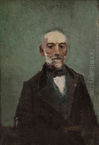 Portrait Presume Du Pere De L'artiste