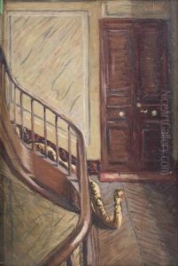 Danger Dans L'escalier by Pierre Roy