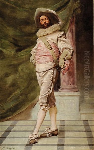 Portrait De Gentilhomme Du 17eme Siecle - view 1