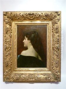 Portrait De Jeune Dame