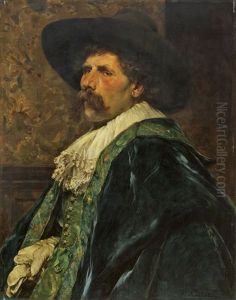 Bildnis Eines Herrn In Gruner Robe