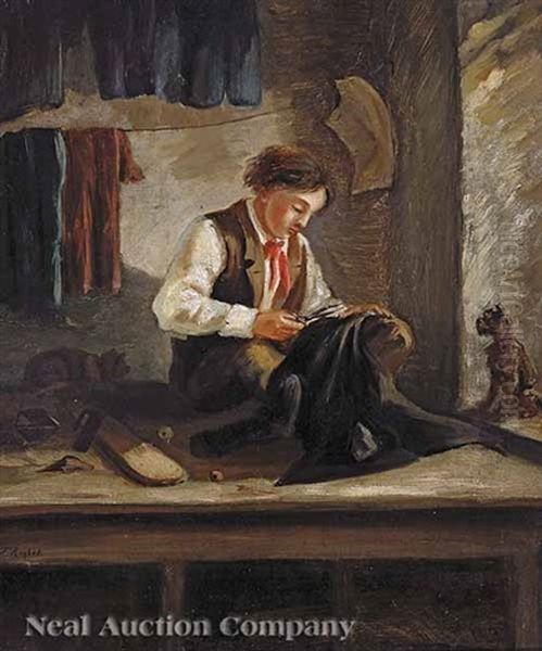 A Young Cobbler (+ A Tailor At Work; 2 Works) - view 1