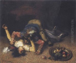 La Rissa by Ferdinand Victor Leon Roybet