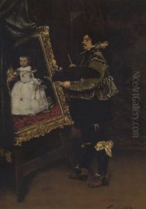 Velasquez Peignant L'infante, Marguerite D'espagne