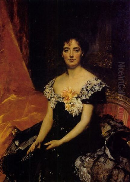 Portrait De Carmen De Wendel - view 1