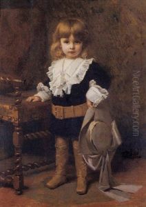 Portrait Of A Boy In Finery Portrait Of A Boy In Finery