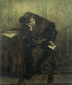 Personnage De La Renaissance by Ferdinand Victor Leon Roybet