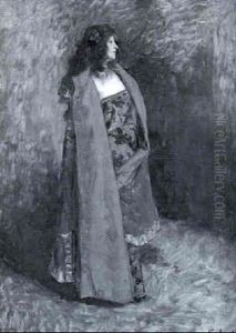 La Cantatrice by Ferdinand Victor Leon Roybet