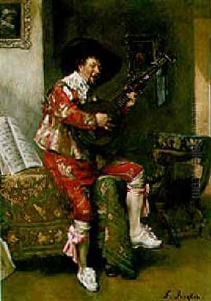 The Lute Player - view 1