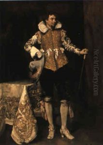 The Courtier by Ferdinand Victor Leon Roybet