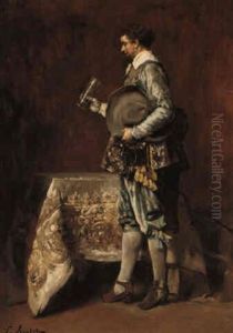 The Connoisseur by Ferdinand Victor Leon Roybet