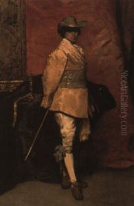 Awaiting An Audience by Ferdinand Victor Leon Roybet