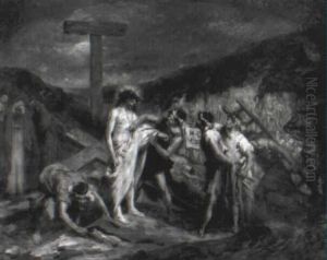 Die Entkleidung Christi by Ferdinand Victor Leon Roybet