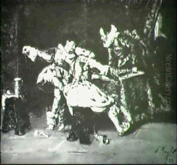 The Chess Match - view 1