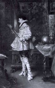 Admiring His Gun