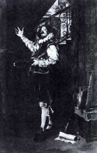 The Court Musician by Ferdinand Victor Leon Roybet