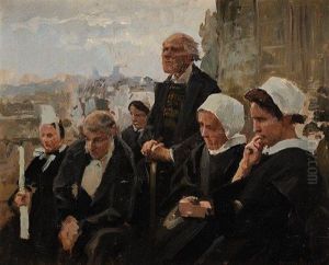 Devant Le Pardon by Henri-Paul Royer