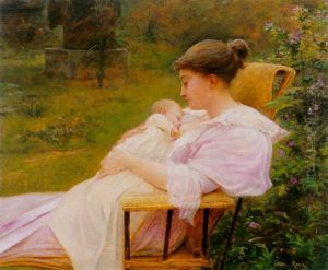 Nursing The Baby by Lionel Noel Royer