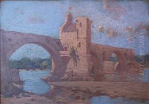 Le Pont D'avignon by Hyacinthe Royet