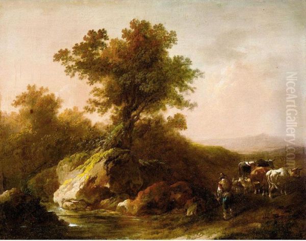 Landscapes With Herdsmen And Animals - view 1